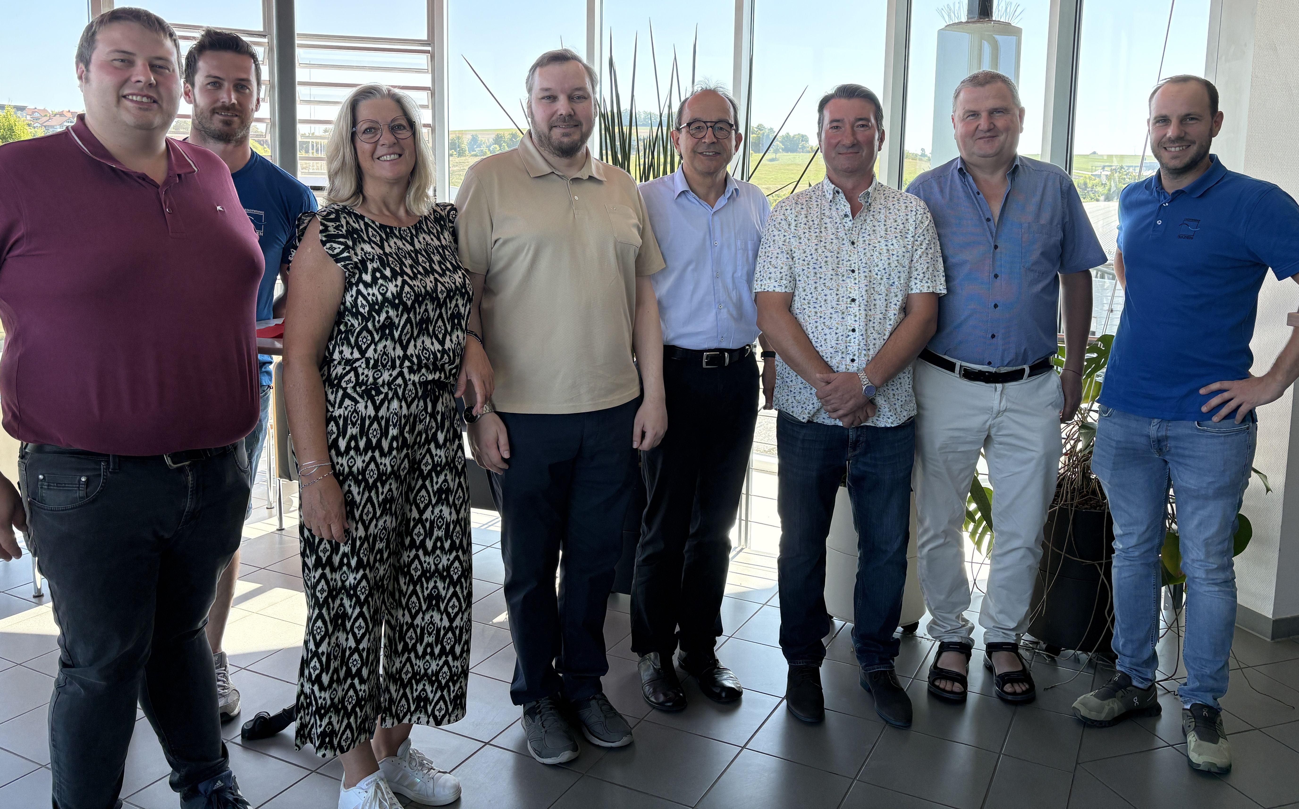 Frank Mackert feiert sein 25-jähriges Dienstjubiläum