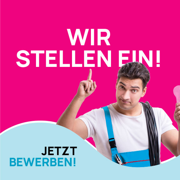 Wir stellen ein! Jetzt bei den Stadtwerken Buchen bewerben!